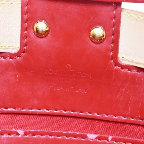 LOUIS VUITTON Neo Bucket Tote Bag Monogram Patent Leather BN Red M95613 11GA702 - Picture 10 of 16
